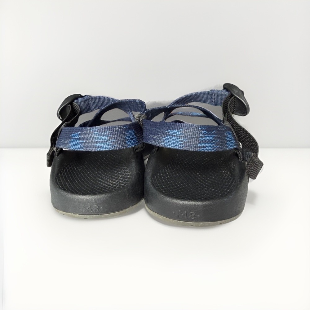 Chaco Z2 Classic Sandals Men's Size 8 Blue Black Toe Loop Vibram Outdoor Hiking - Picture 5 of 10
